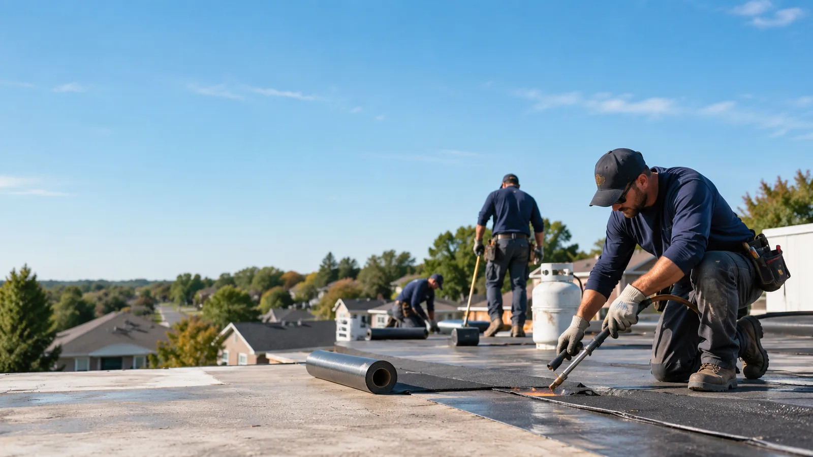 Flat Roof Leak Repair providers in Morven, GA